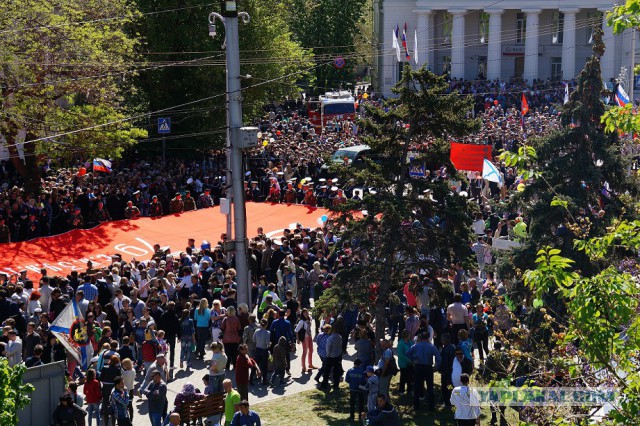 Парад Победы в Севастополе, 9 мая 2015