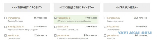 ЯП получил Премию Рунета 2015