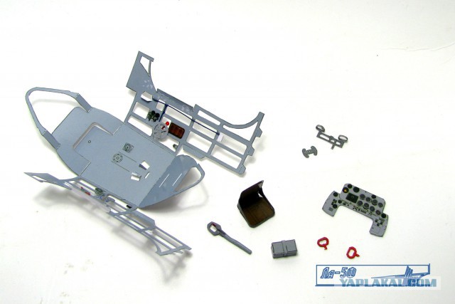 Ла-5ФН. Модель самолета из бумаги