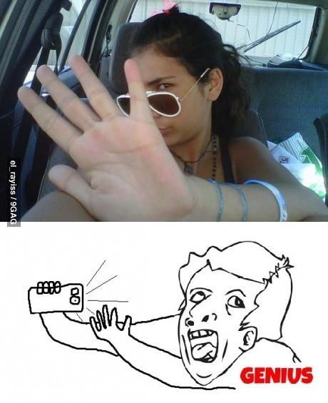 Нет-нет! Не снимайте меня...