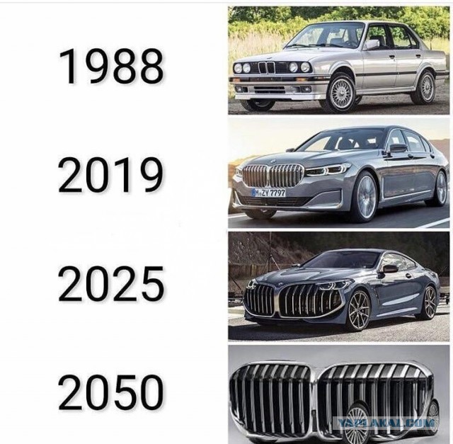 Новый концепт-кар BMW получил огромные «ноздри» решётки радиатора