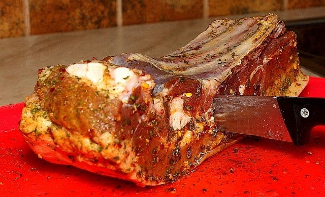 Нифига не диетическая грудинка