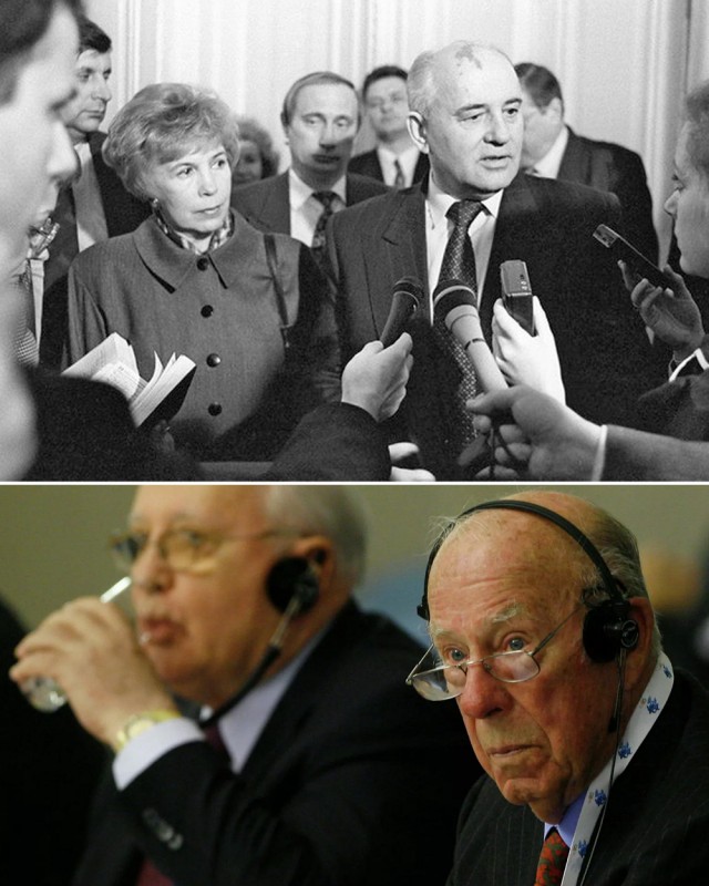 Горбачев поздравил бывшего госсекретаря США и выбрал себе могилу