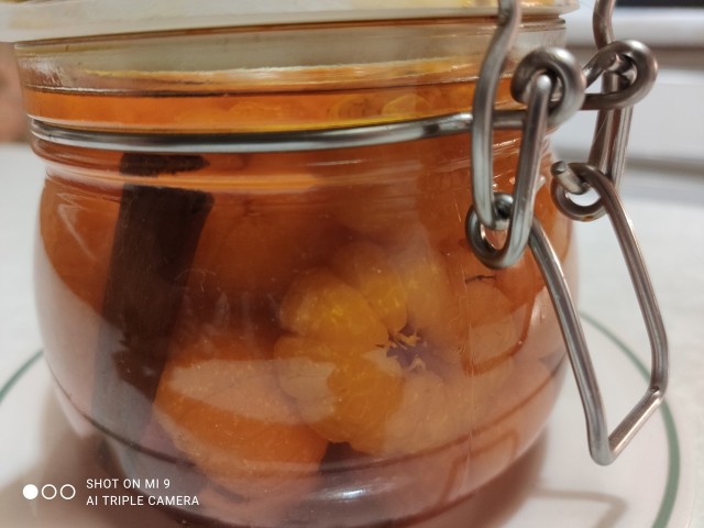 Пряные мандарины.