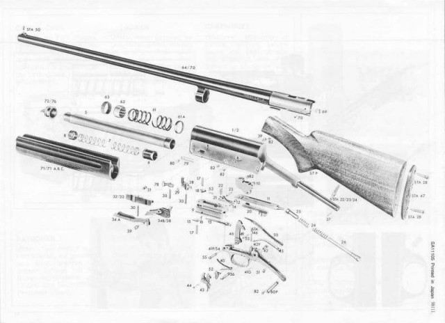 Самозарядное ружье Browning Auto-5