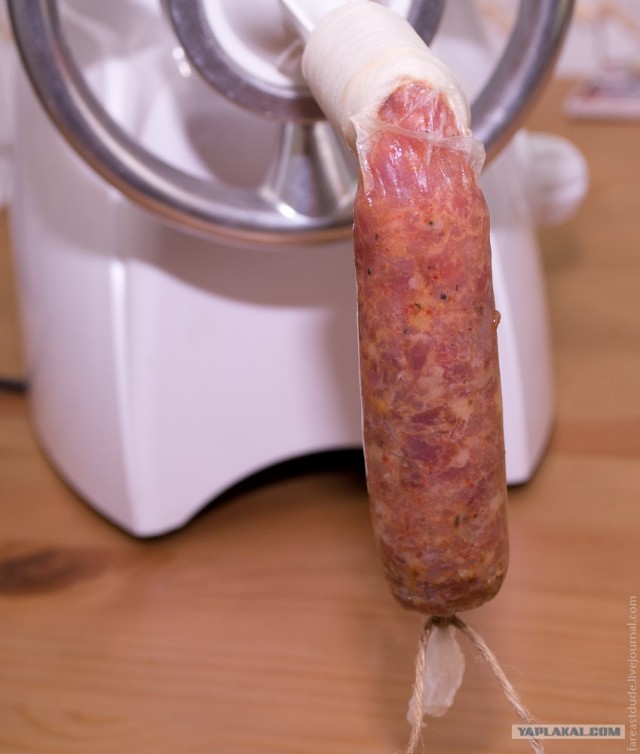 Как я делал колбасу.