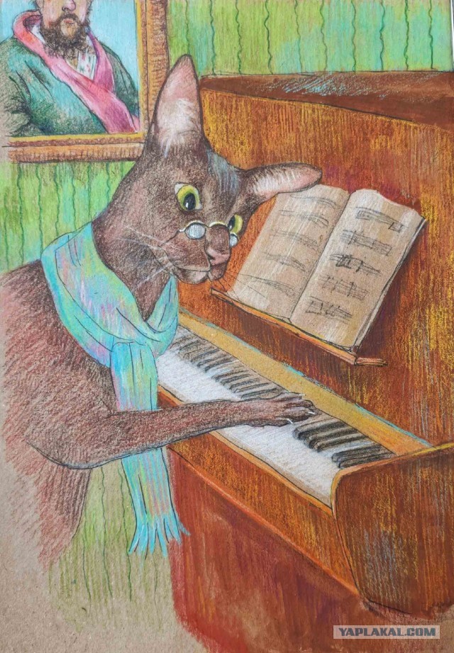 Рисунки животных. Продолжение.