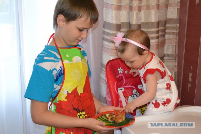 Готовят наши дети, в предверии Дня защиты детей