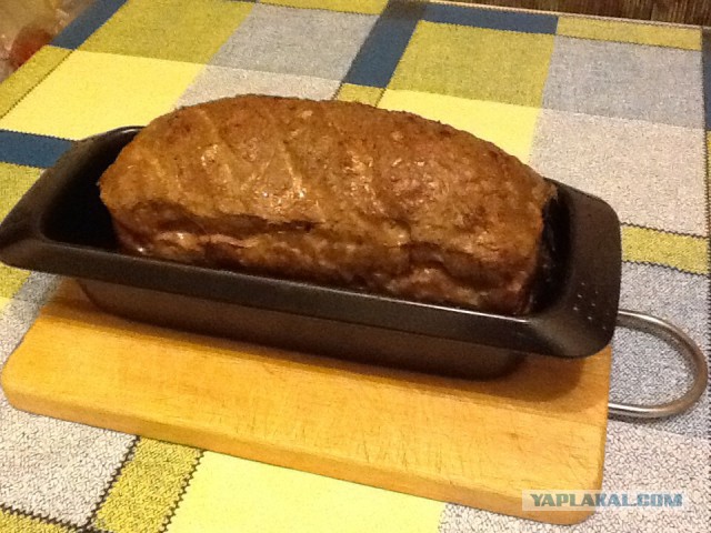 Баварский "мясной хлеб"