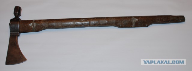 Томагавк из ЖД костыля