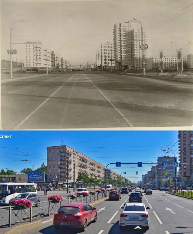 Старые и современные фото Санкт-Петербурга
