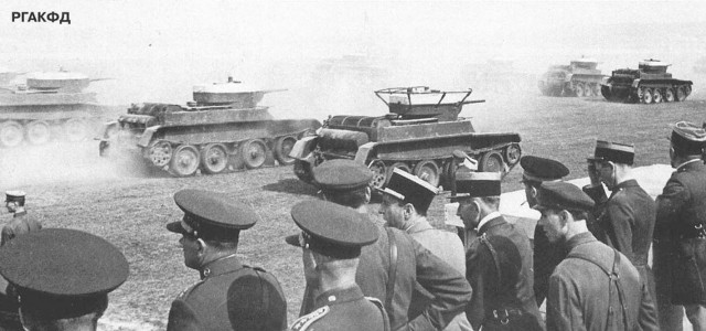 Оценка состояния РККА на основе проведенных в 1936 году военных маневров в Белоруссии