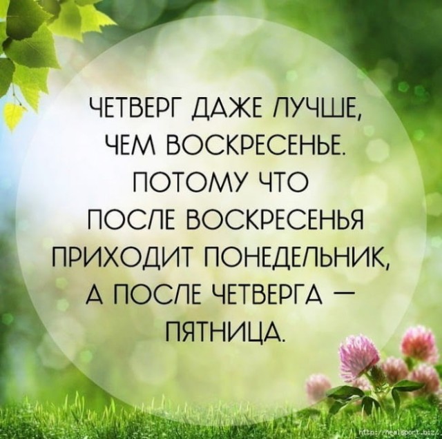 Четверговые картинки