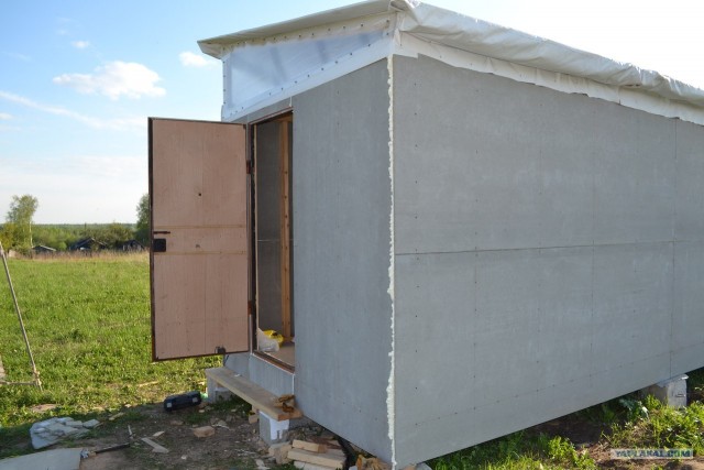 Строим бытовку!