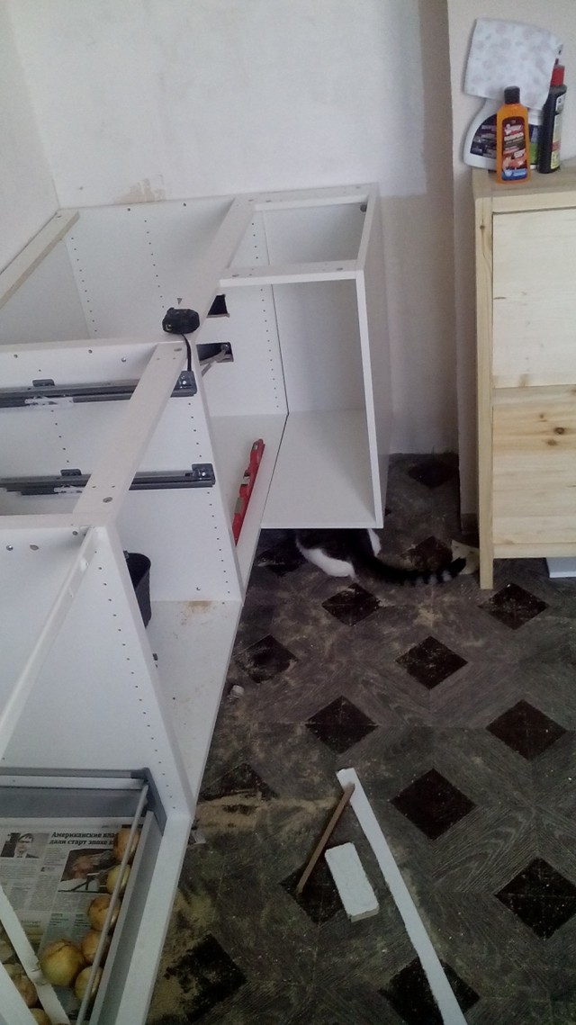 Ремонт кухни.