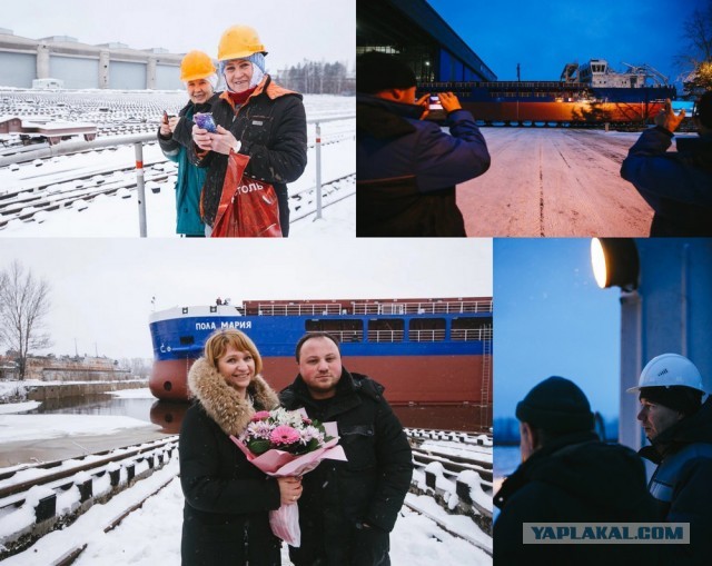 В Нижнем Новгороде спустили на воду 14-й по счету сухогруз проекта RSD59
