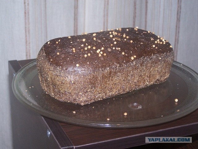 Хлеб заливной с солодом и ржаной мукой