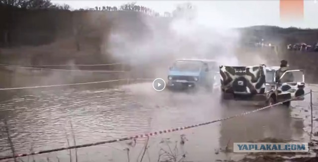 VW Transporter наваливает