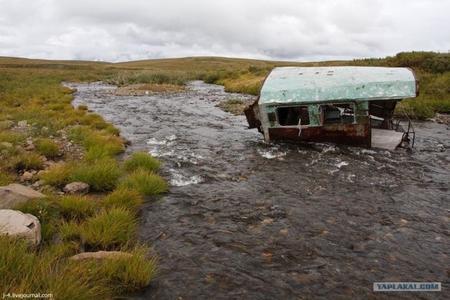 За Полярным кругом. Норильск. Тундра.