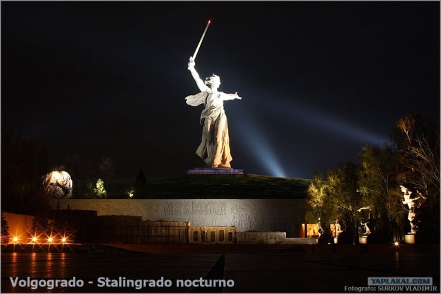 Россия ночью