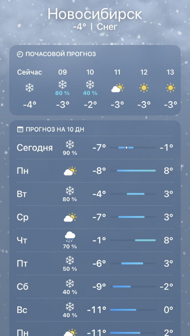 Опять зима