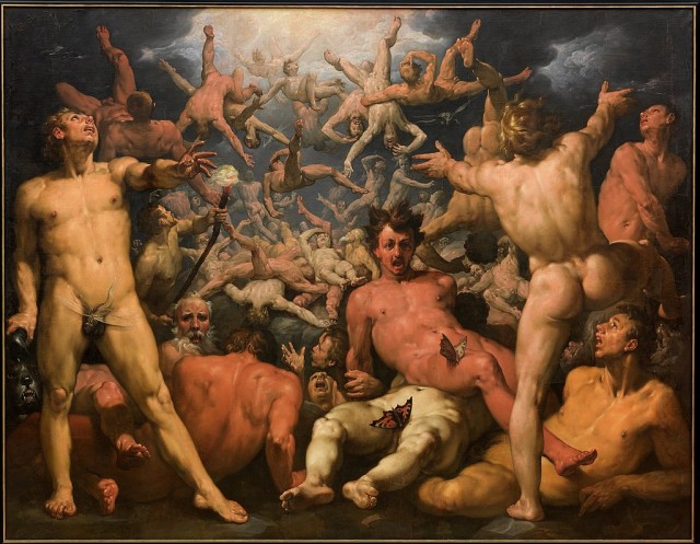 Замечательная картина «Марс и Венера» (1599 г.) голландского художника Корнелиса ван Харлема
