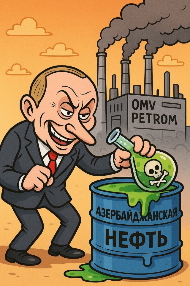 Румыния. Подозревает РФ. Из-за загрязнения азербайджанской нефти