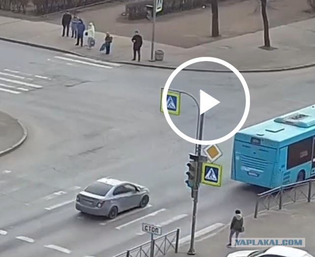 В Петербурге мальчик выбежал на дорогу прямо под колёса авто