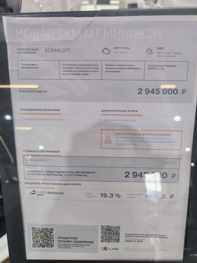 Кто там минивэнов хотел, российских?