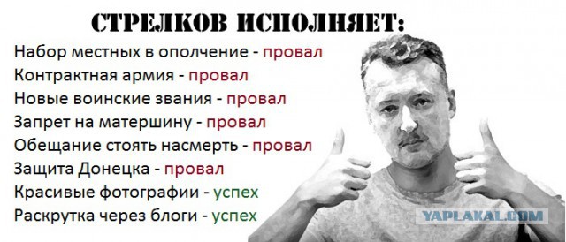 Что означает выступление Стрелкова?