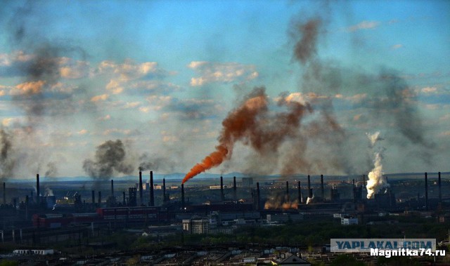 Челябинск с высоты 400 метров