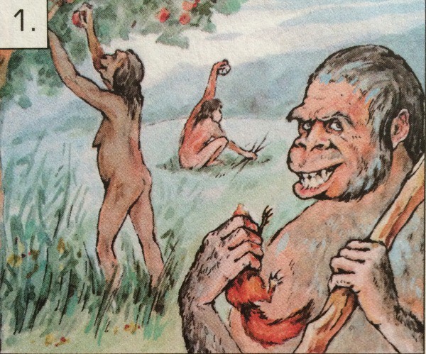 Картинка из учебника "Окружающий мир" для 4-го класса. Интересно, что он задумал?