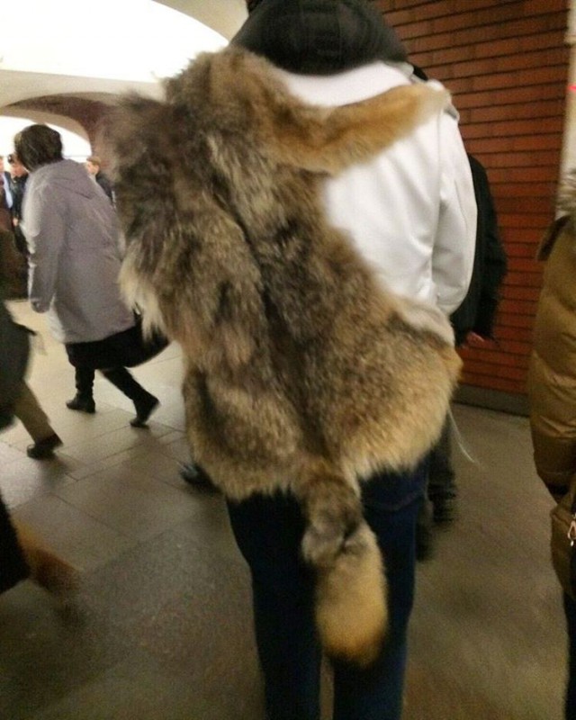 Модники из российского метрополитена