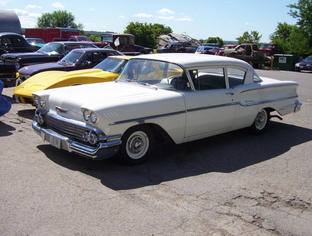 Американские автомобили 1958 года. Избранное
