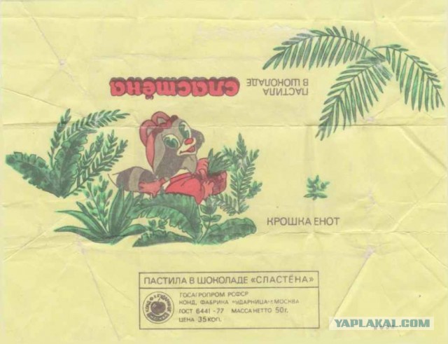 Легендарные советские шоколадки