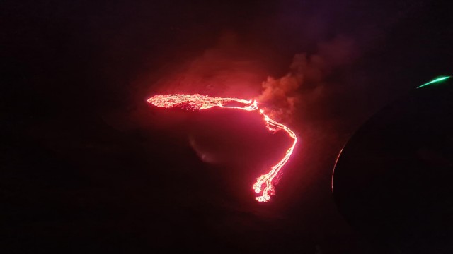 В Исландии началось крупное извержение вулкана Фаградалсфьяль