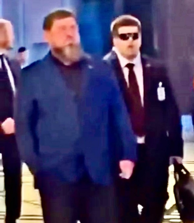 Начальник отдела обеспечения безопасности главы Чечни Адам Кадыров на своей новой работе