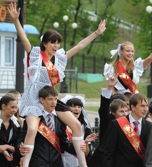 Последний звонок 2009: Выпускницы