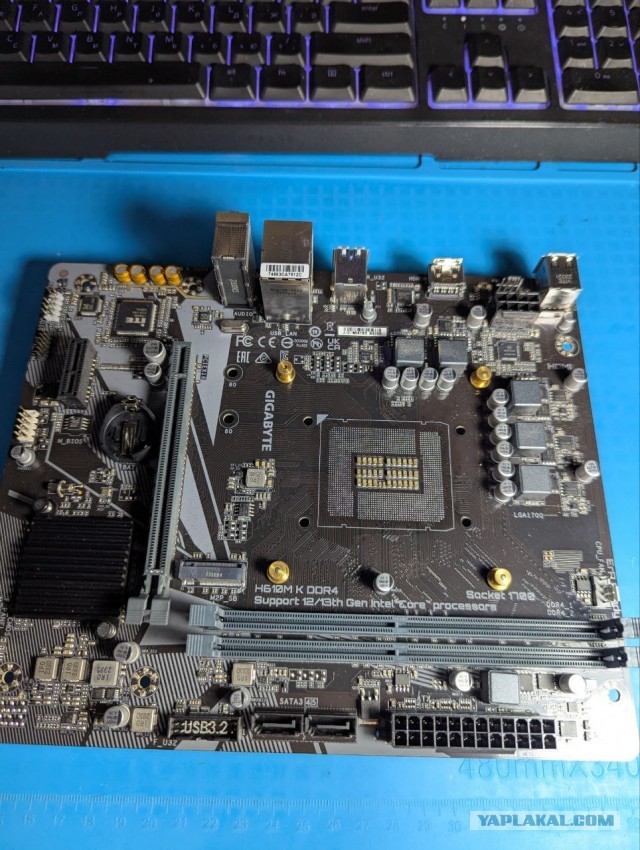 Меняем сокет 1151 на материнской плате Gigabyte ga-z170n-wifi