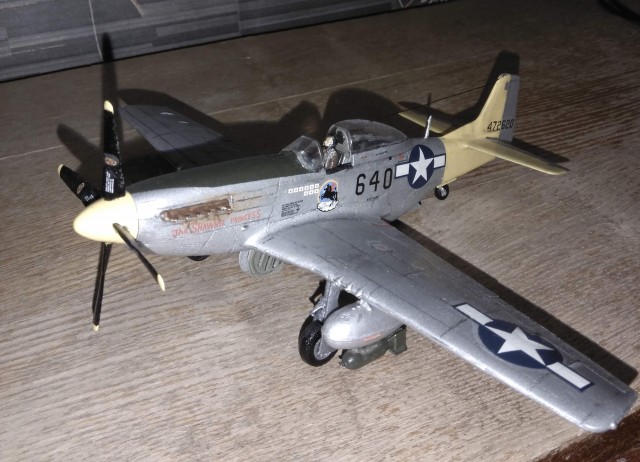 Взлет на P-51D. Вид из кабины