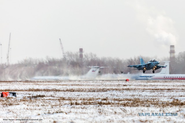 Як-130 транзитом через Шагол. 25.10.2014г.