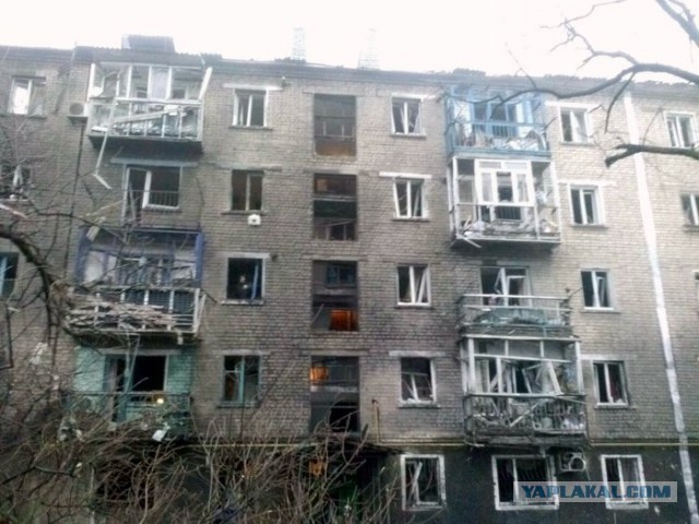 обстрел СТАХАНОВ
