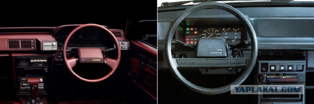 Роскошь и безумие автомобилей 80-х