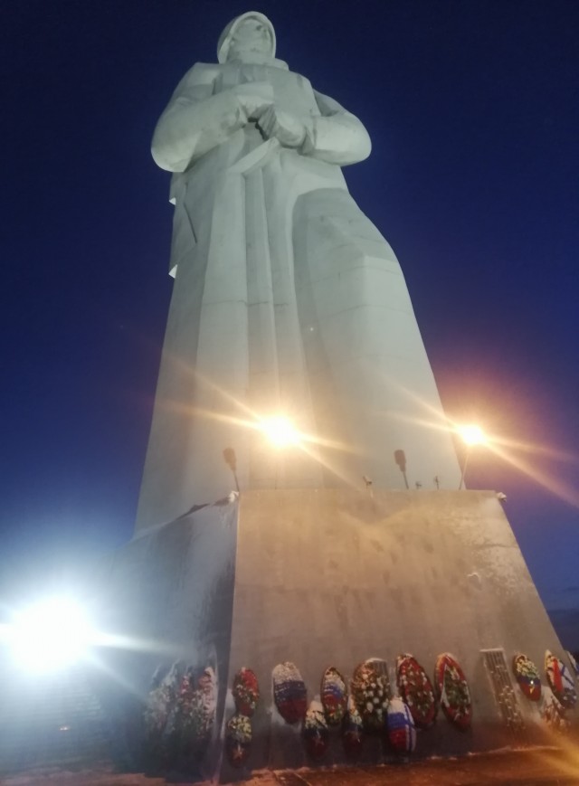 Рыбинск. Монумент "Волга"