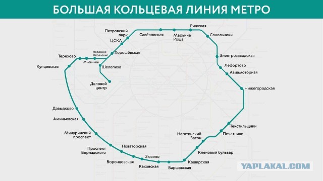 Собянин и Путин  открыли новое кольцо метро Москвы