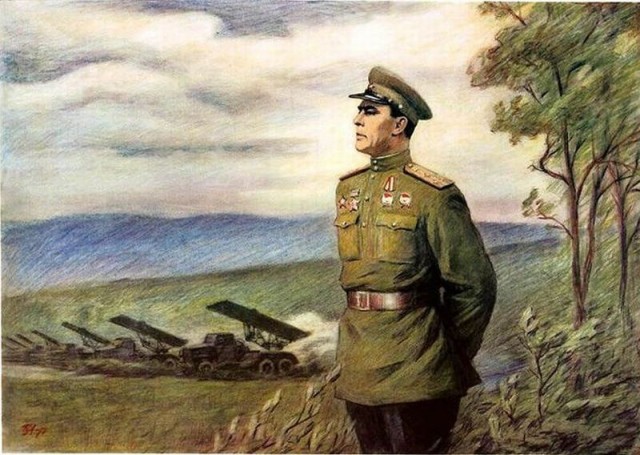 Биография Л.И. Брежнева в рисунках Бориса Лебедева