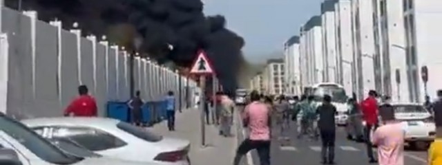 Обломки ракеты упали в Катаре прямо на людей