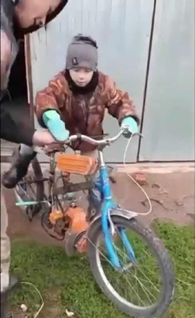 Отправил в большую жизнь