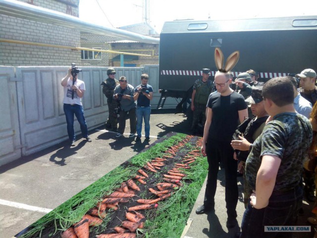 Захваченное оружие ополченцев