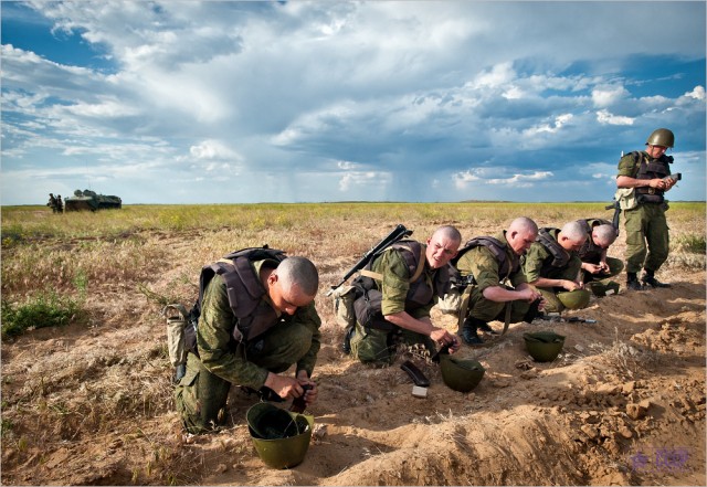 Про морпехов Каспийской военной флотилии